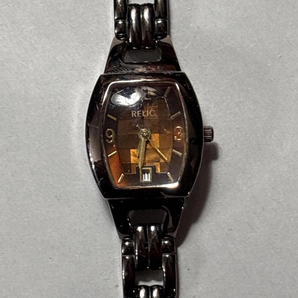 Beautiful Relic Women Watch ZR 34027 With Case And New Battery
